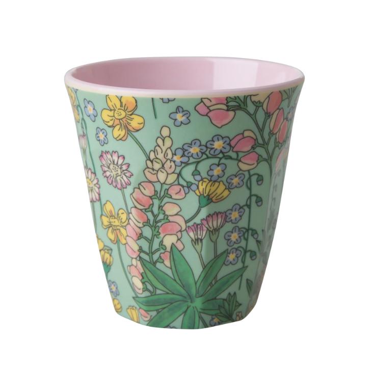 Rice Melamin Becher - Lupin Print