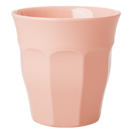 Rice Melamin Becher uni gross pastel coral