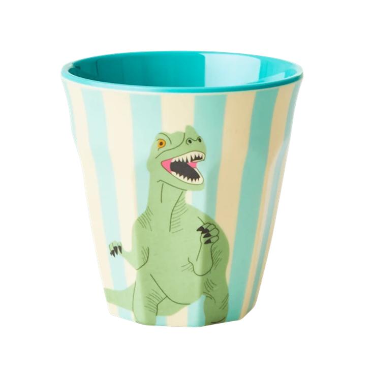 Rice Melamin Becher - Dino Print