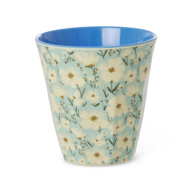 Melamine Cup with Summer Bloom Print