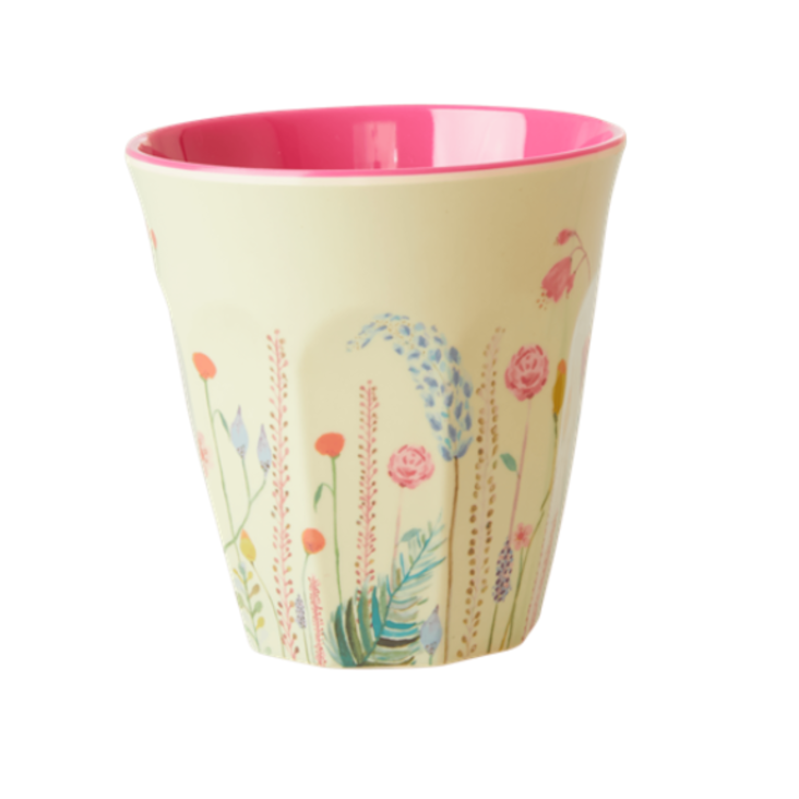 Rice Melamin Becher - Summer Flower Print