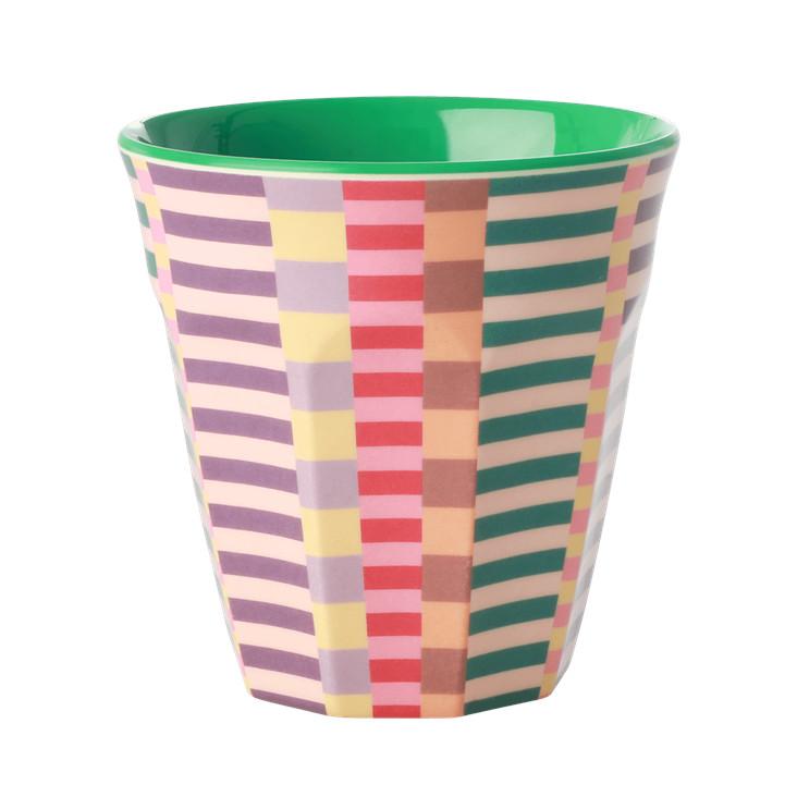 Rice Melamin Becher Summer Stripes Print