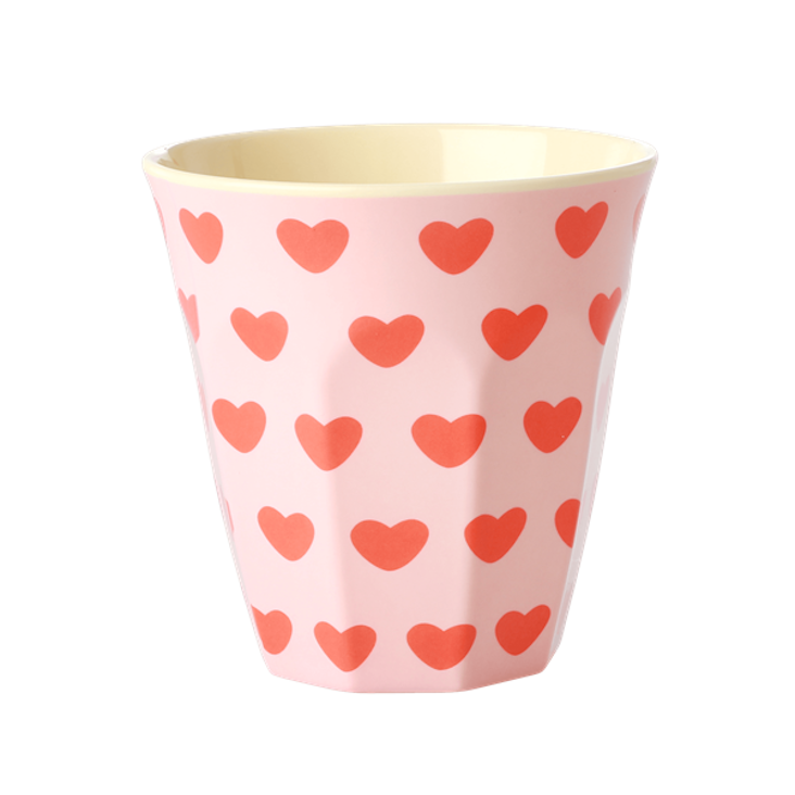 Rice Melamin Becher - Sweet Hearts Print