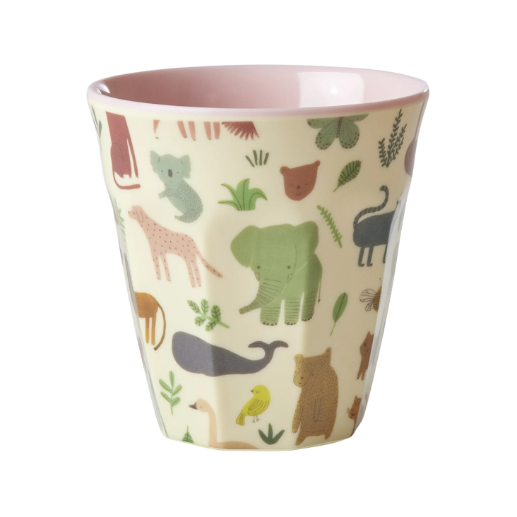 Melamine Cup with Sweet Jungle Print