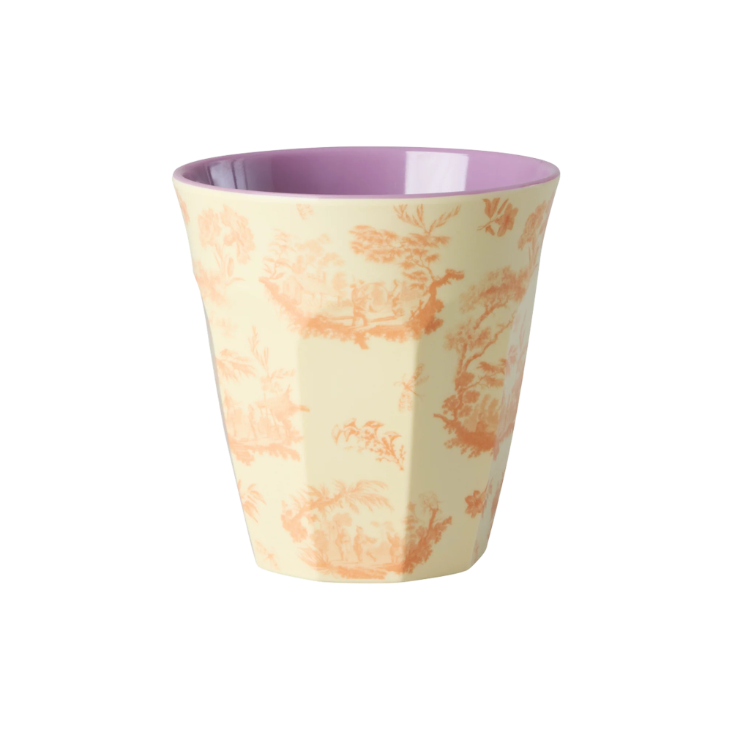 RICE Melamin Becher - Toile de rice Print