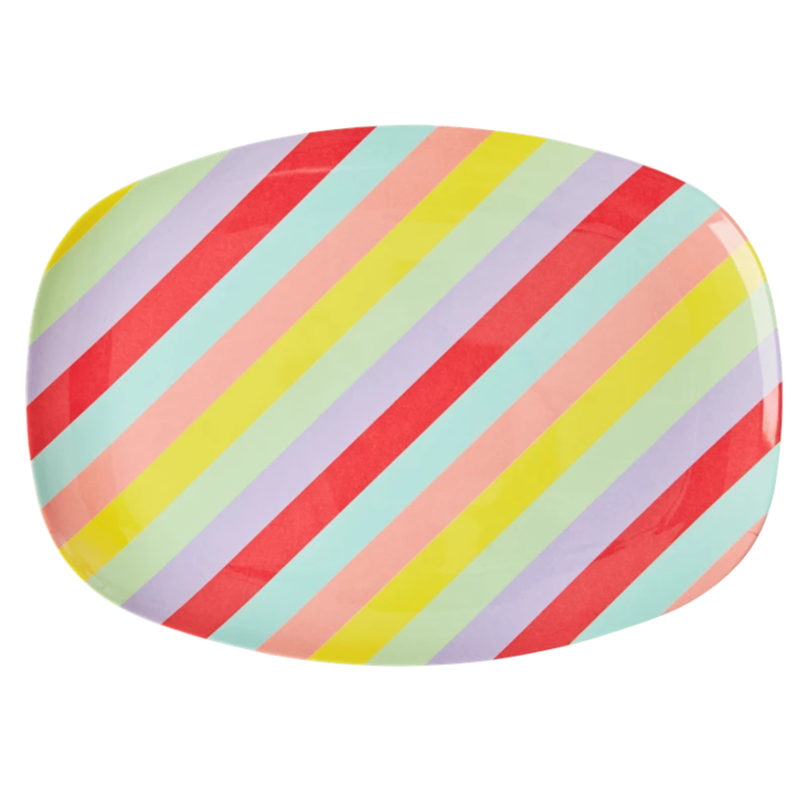 Melamin Platte - Summer Rush Print