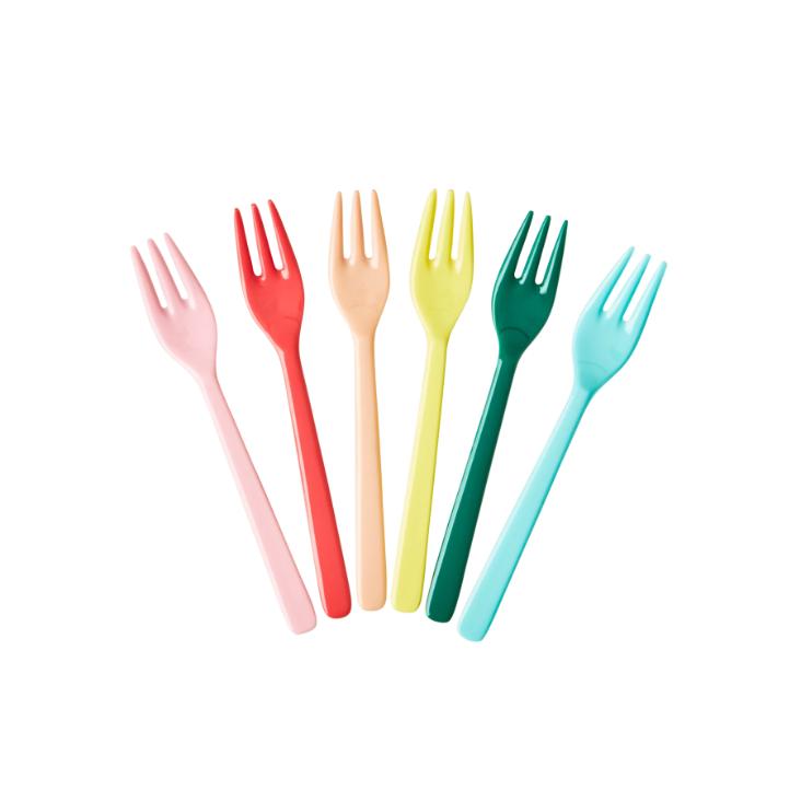 Rice Melamin Gabel 6er-Set - Dance Out Colors