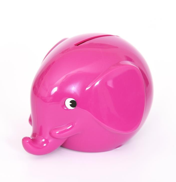 Spardose Elefant Purple gross