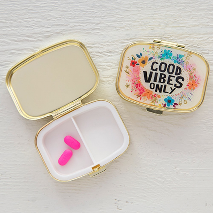 Pillendose Good Vibes