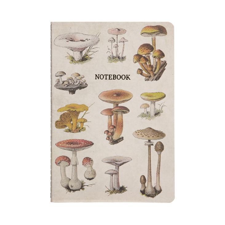 Notizbuch A5 Vintage Mushrooms