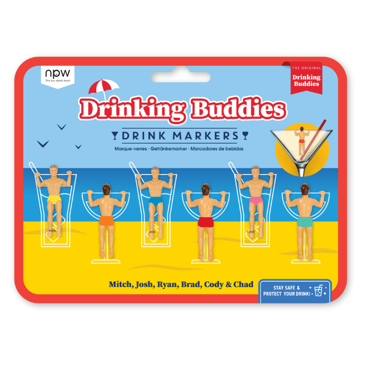 Glasmarker - Drinking Buddies Jungs