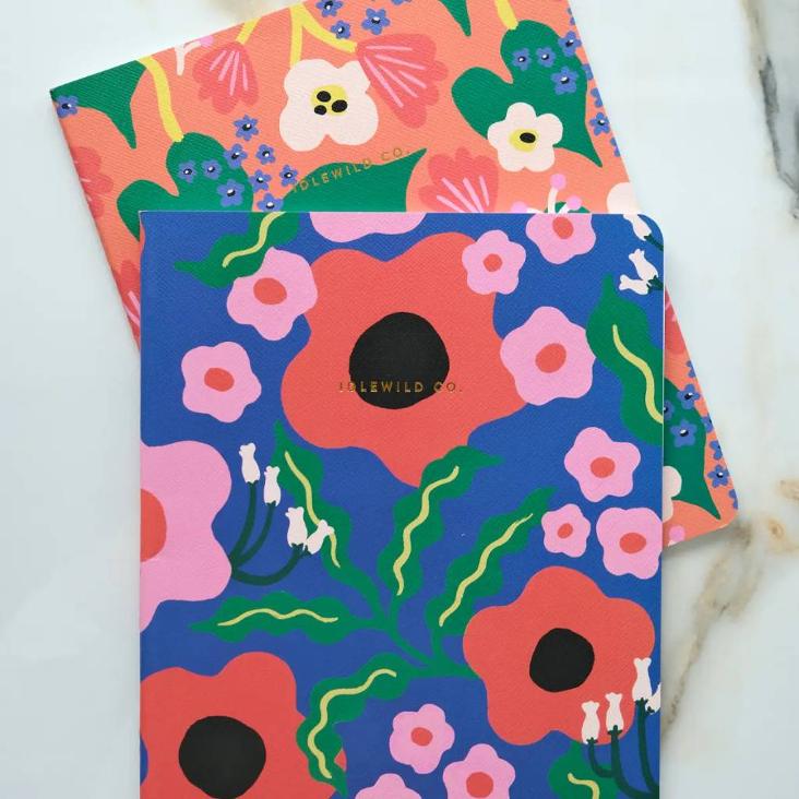 Notebook Duo | Welliges Gänseblümchen