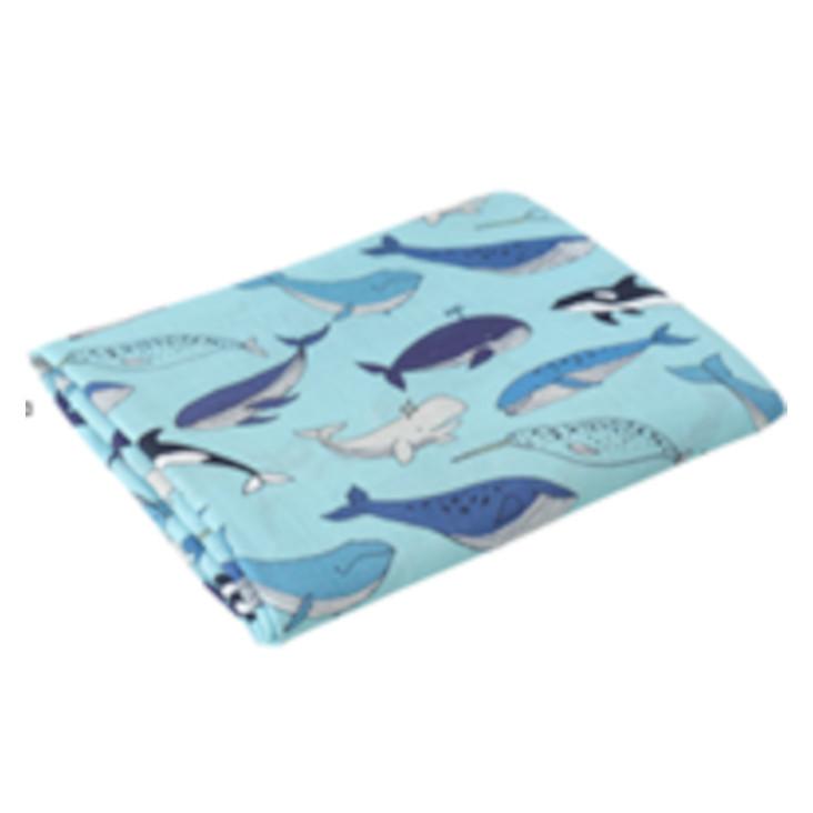 Nuscheli Walfische Blau