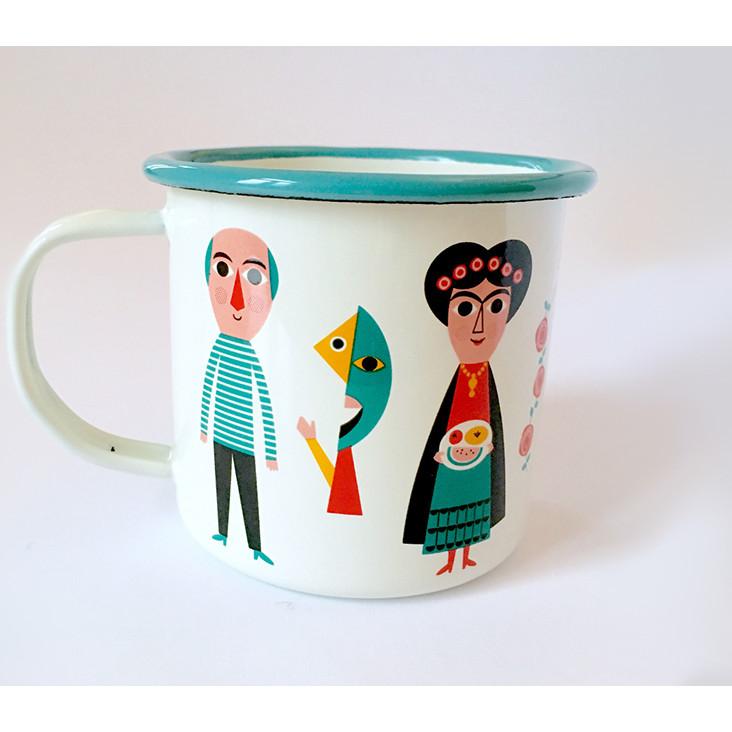 Tasse Emaille Artists