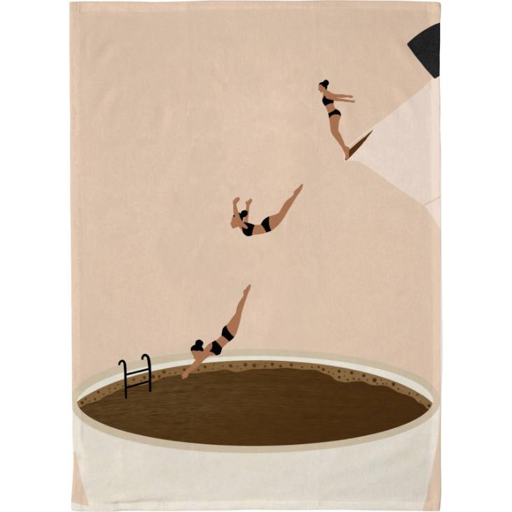 Kitchen Towel - Kaffee
