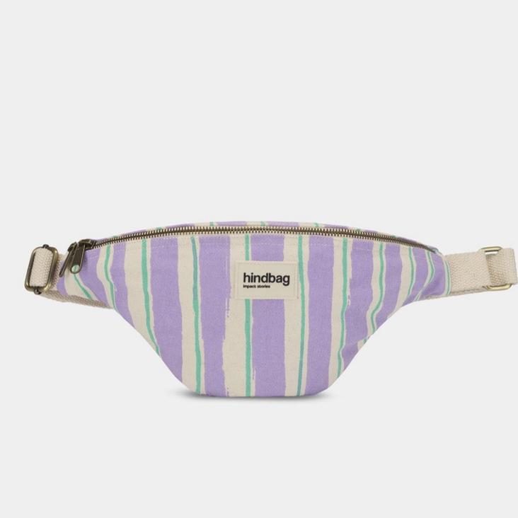 Gürteltasche Olivia - Grün/Flieder