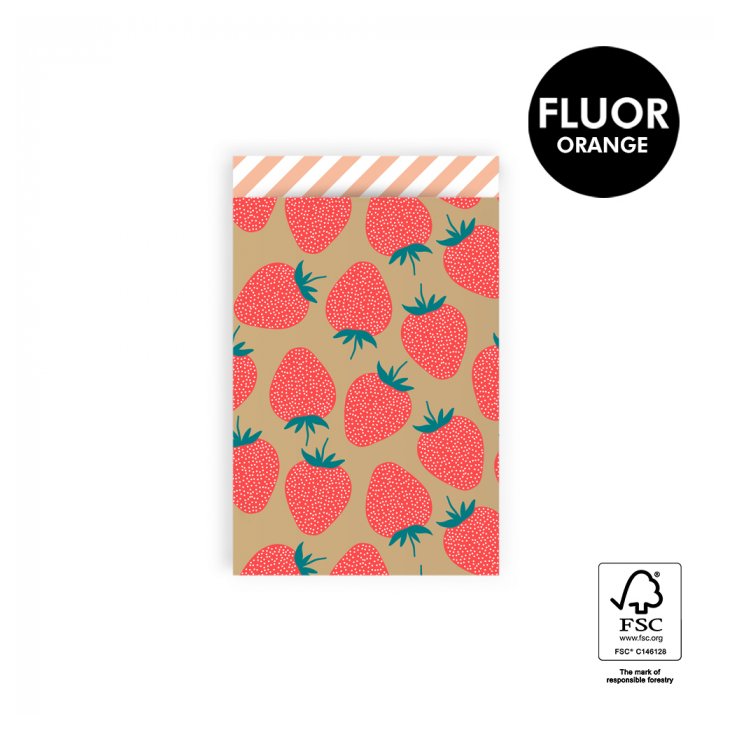5 Geschenkbags Fraise, Gr. S