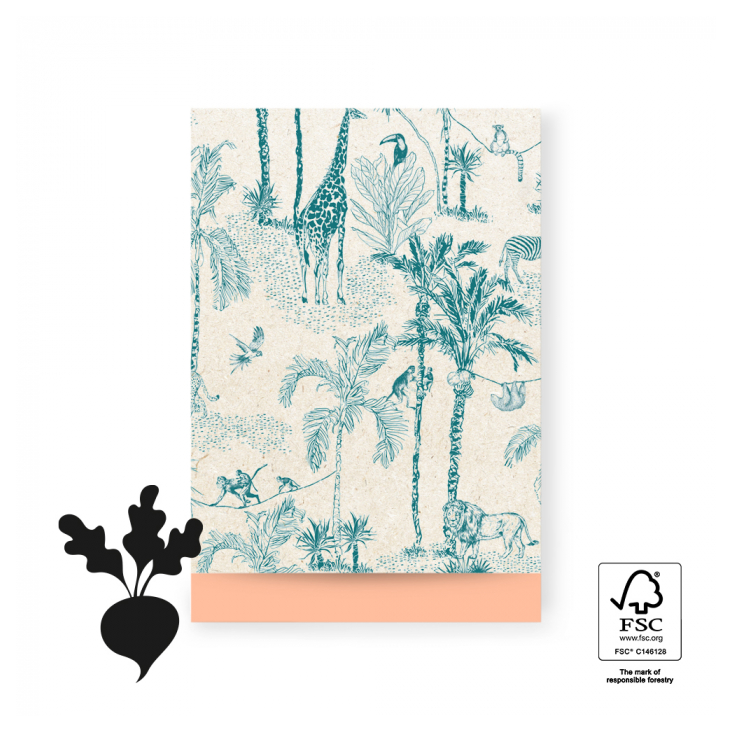 5 Geschenkbags Jungle, Gr. M