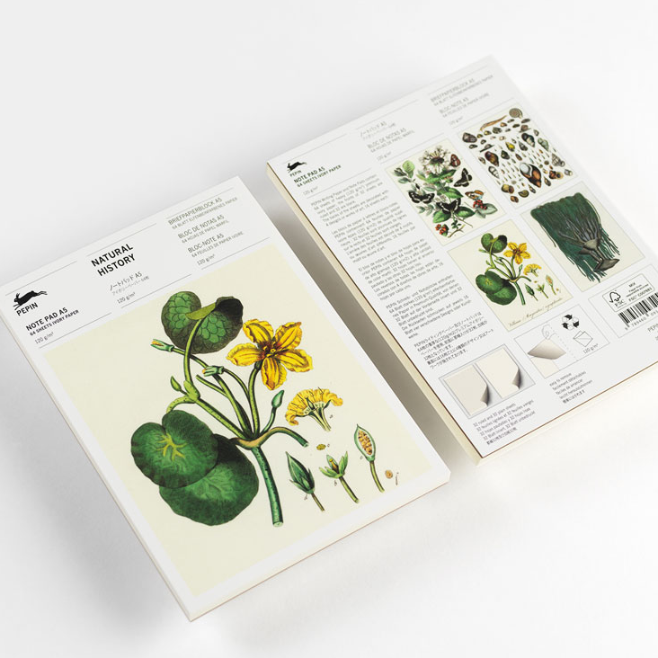 A5 Notepad Natural History