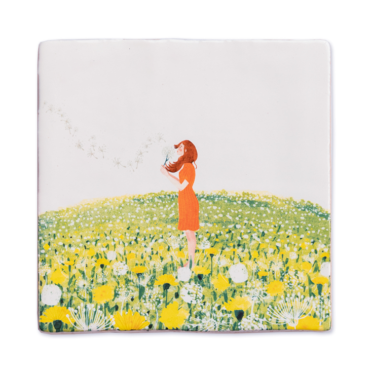 Plättchenbild Ich habe einen Wunsch...