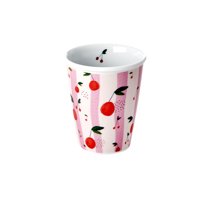 Porzellan Tasse - Cherry Print
