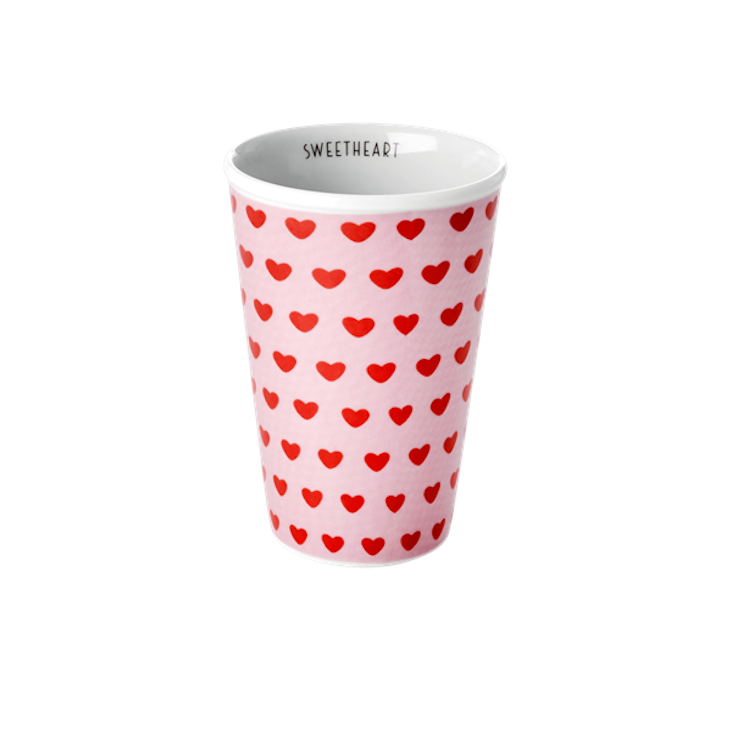 Porzellan Tasse - Gross - Sweet Hearts Print
