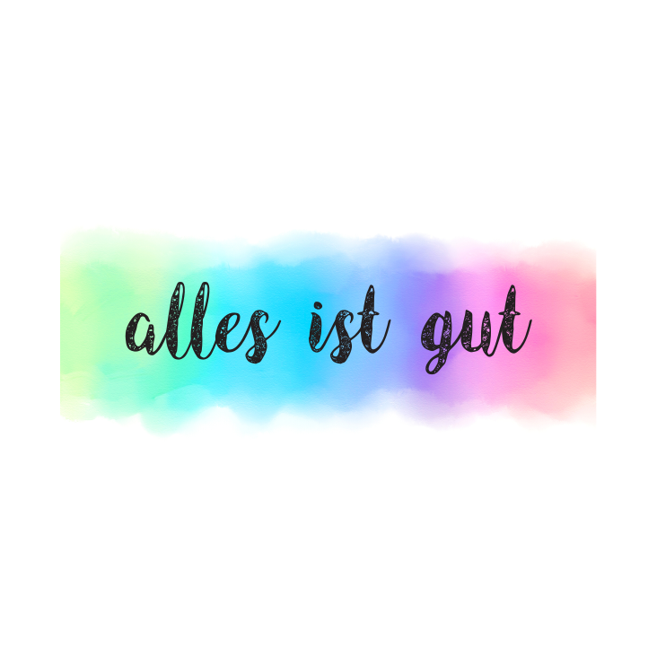 Postkarte alles ist gut