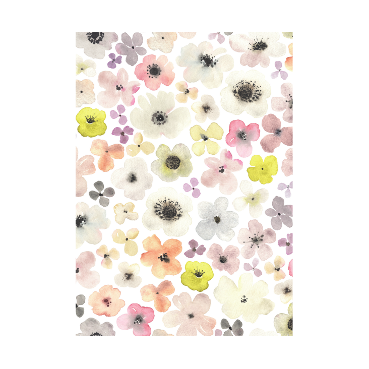 Postkarte Blumen Aquarell Nr.182