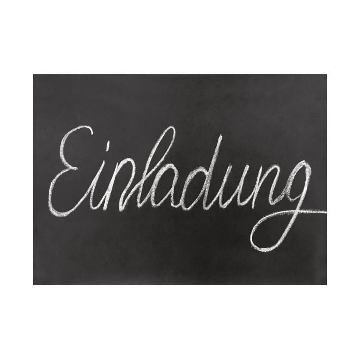 Postkarte Einladung