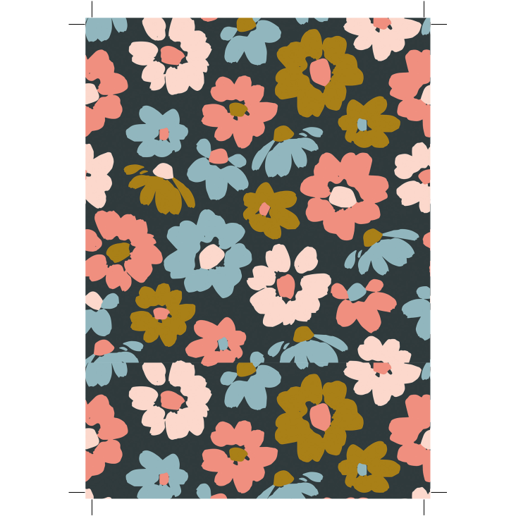 Postkarte Flowers