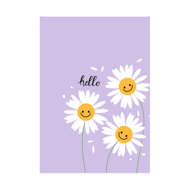 Postkarte Hello Nr. 164