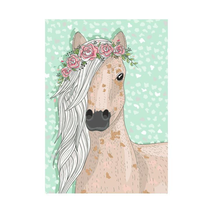 Postkarte Horse