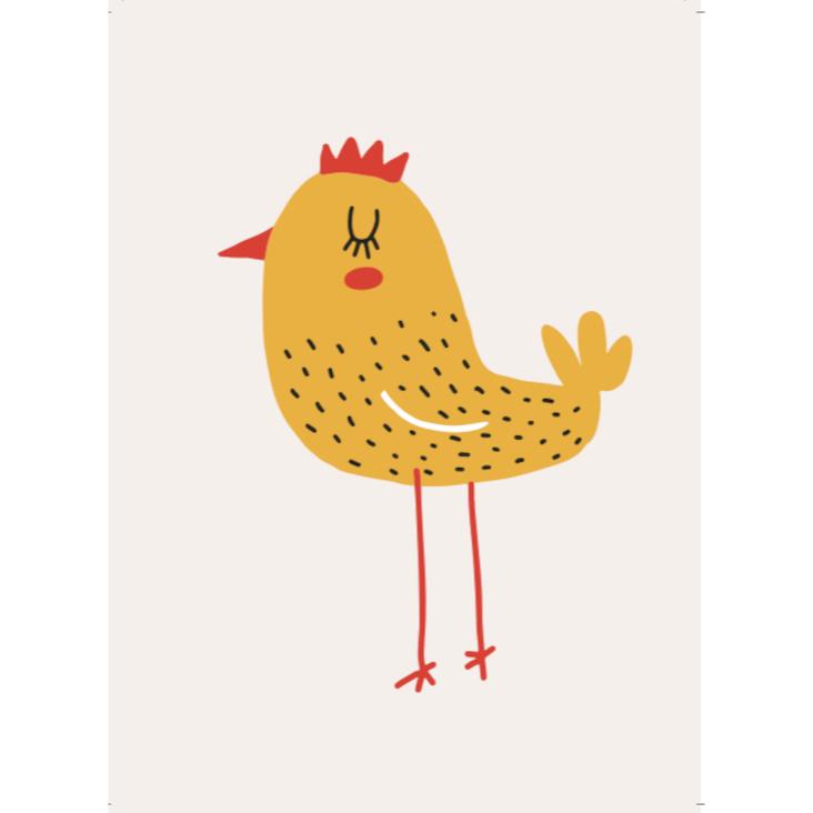 Postkarte Huhn Nr.143