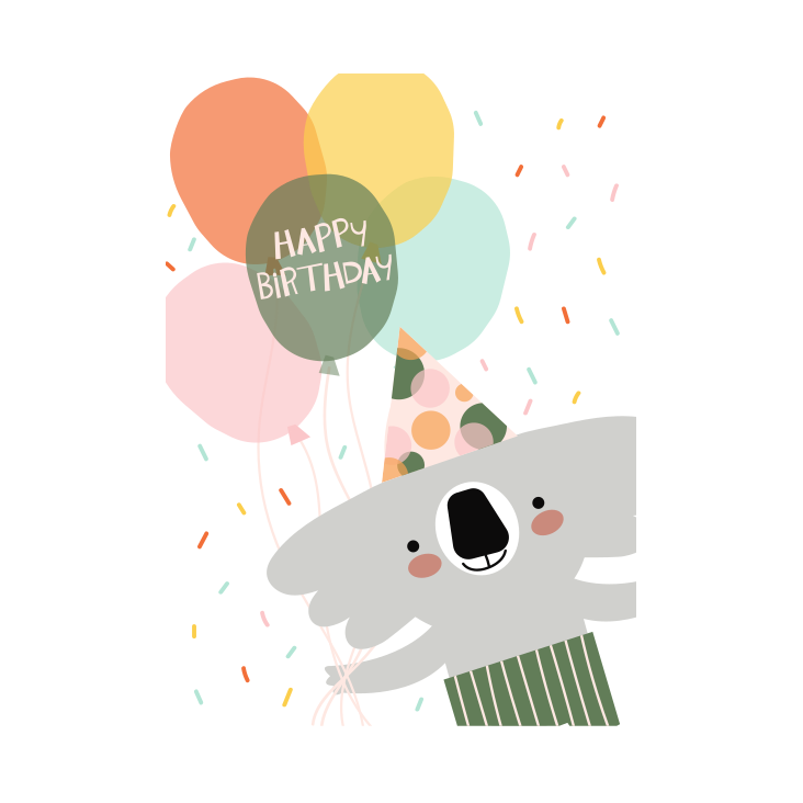 Postkarte Koala Nr. 221