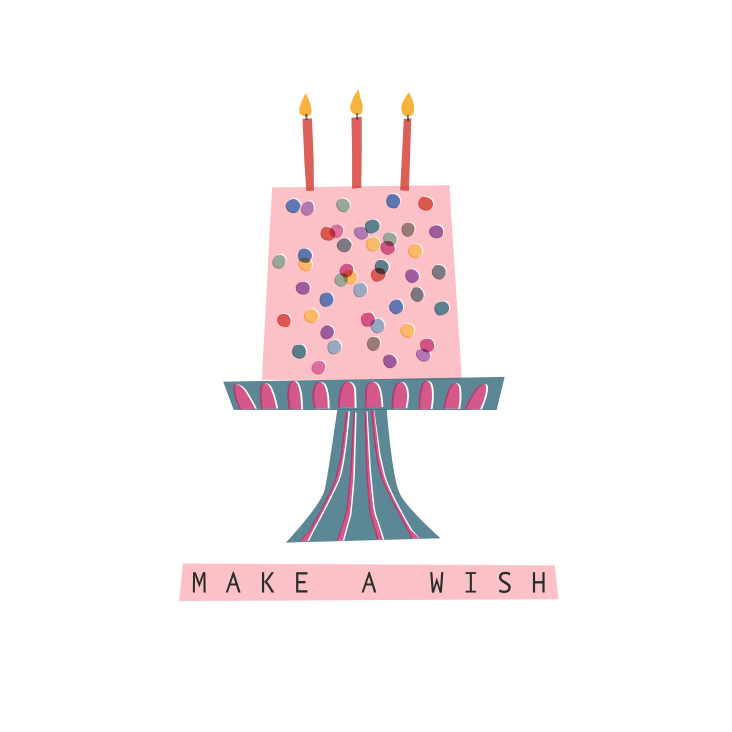 Postkarte Make a Wish Nr. 168
