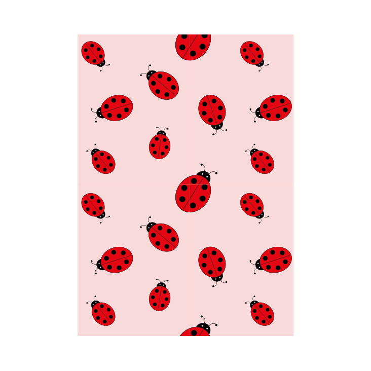 Postkarte Marienkäfer Nr 90