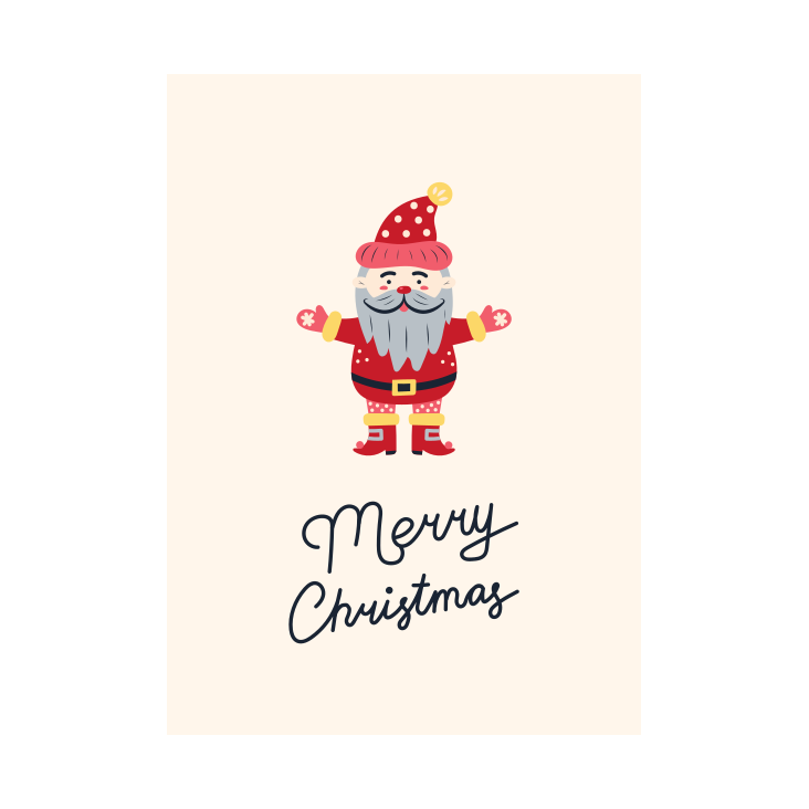 Postkarte Merry Christmas Nr. 224