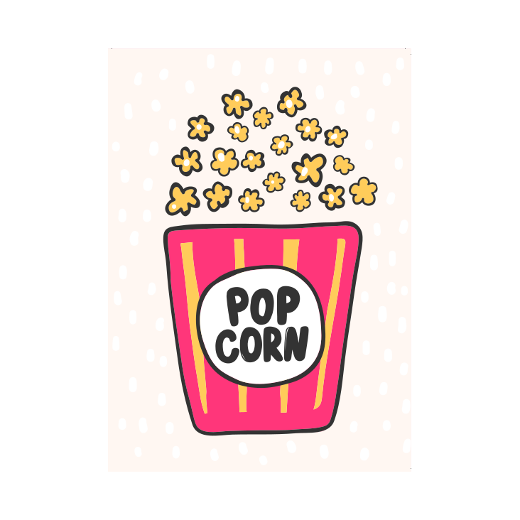 Postkarte PopCorn Nr.79