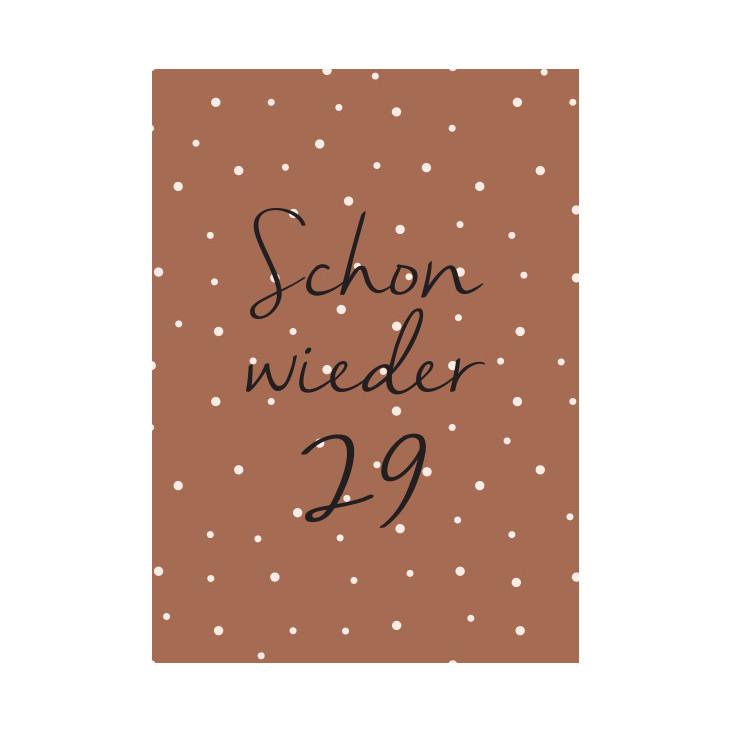 Postkarte Schon wieder 29 Nr.96