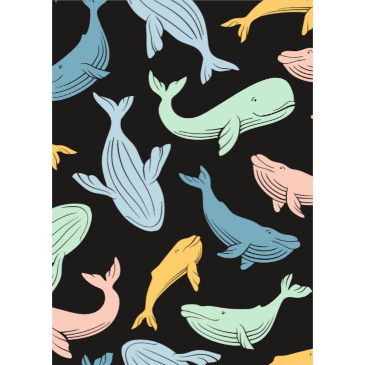Postkarte Whales Nr. 153