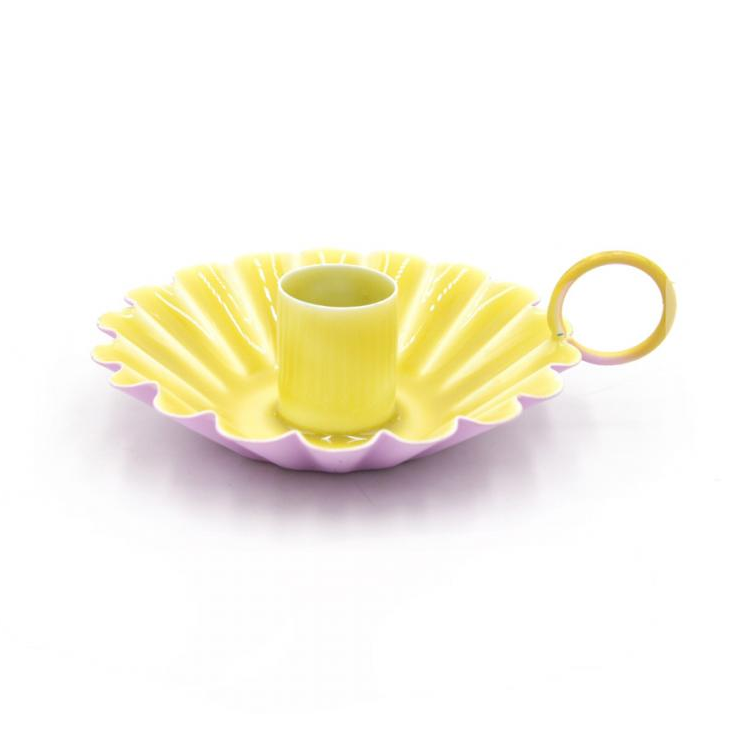 Kerzenhalter Shine Yellow