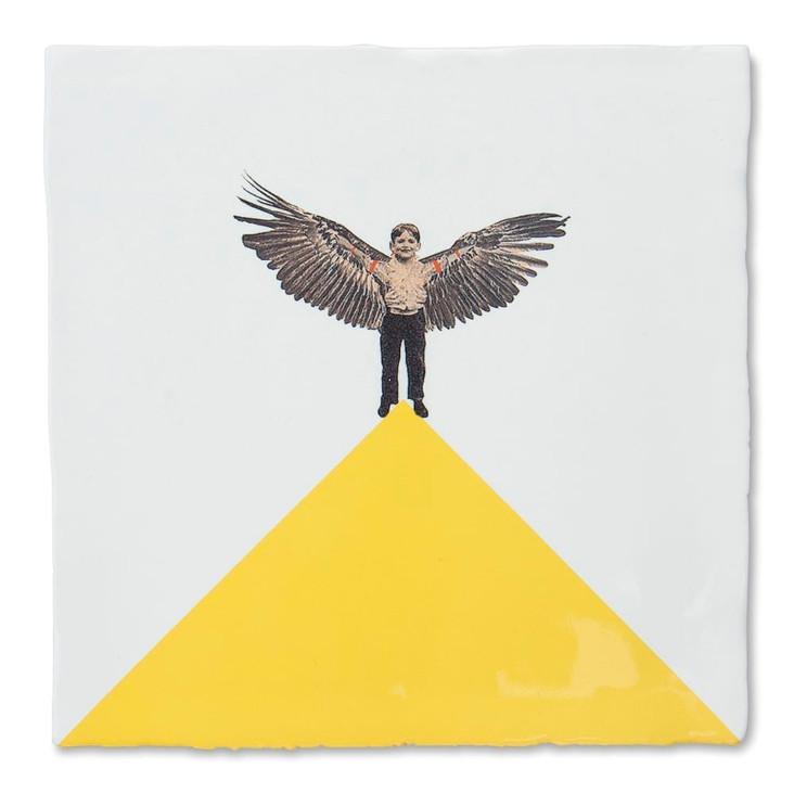 Plättli-Bild Flying Dutchman 10x10 Small