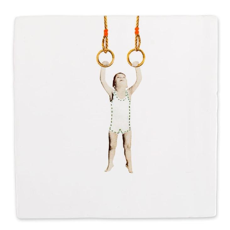 Plättli-Bild at the Gym 10x10 Small