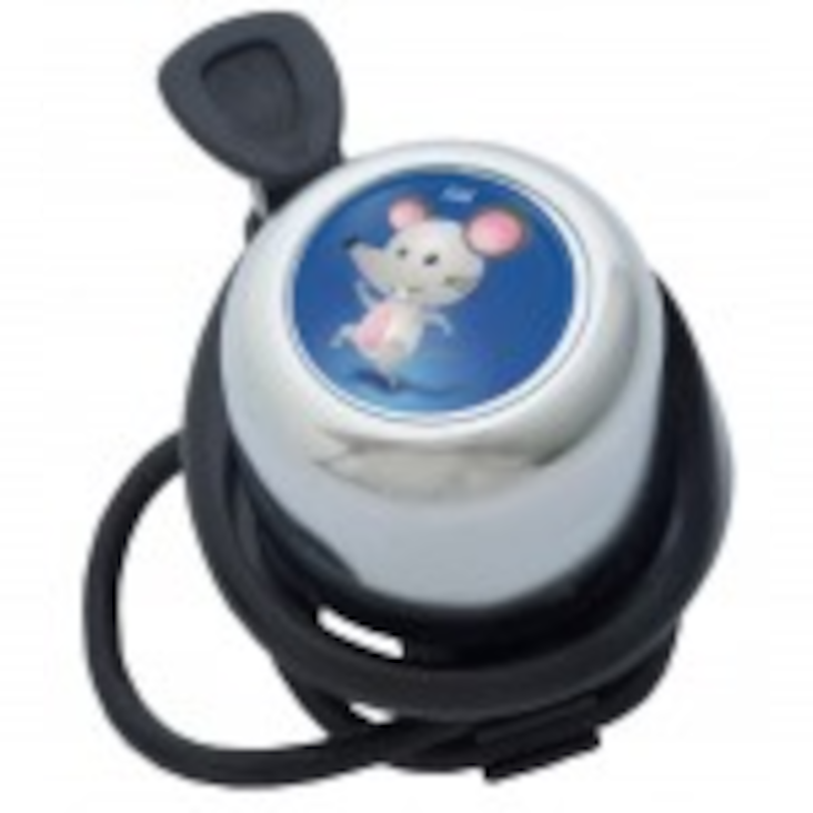 Fahrradklingel Mini Dancing Mouse - Chrome