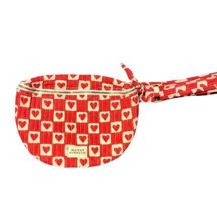 Mum Herz Rubin Gürteltasche