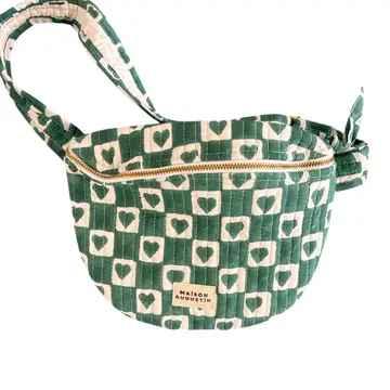 Herzförmige Bauchtasche Tanne Mama | Standard