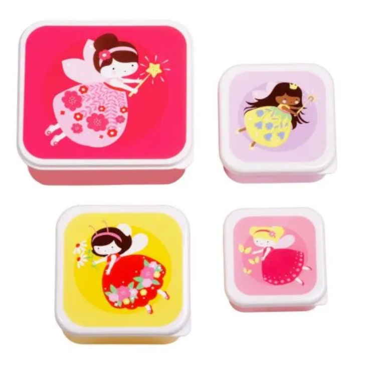 Lunch&Snackbox 4er-Set Fairy