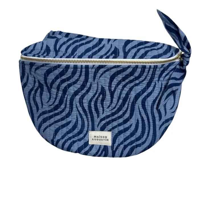 Bauchtasche Mama Zebra Indigo