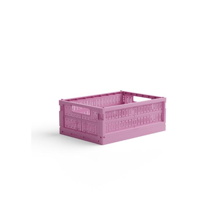 Faltkiste midi - soft fuchsia