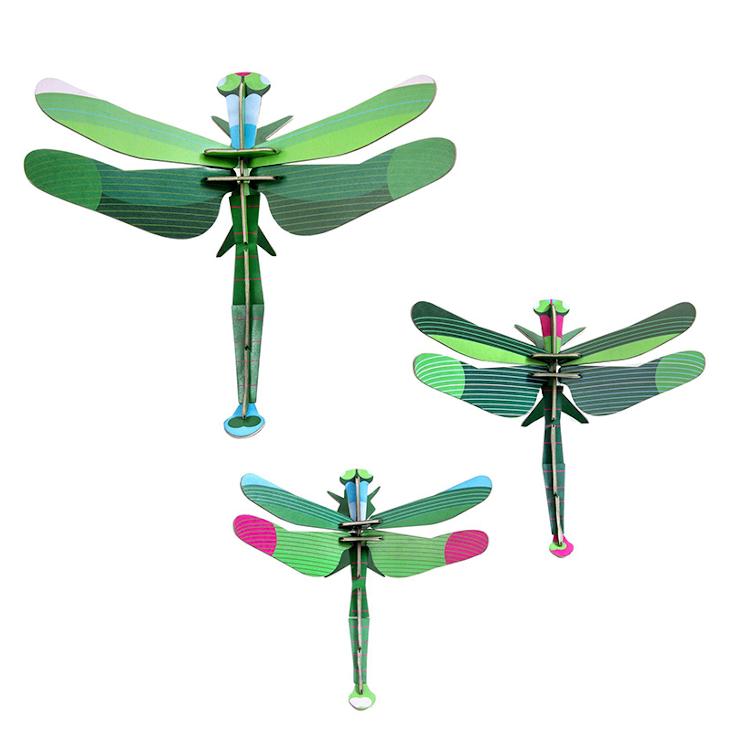 WALL DECO DRAGONFLIES - SET OF 3